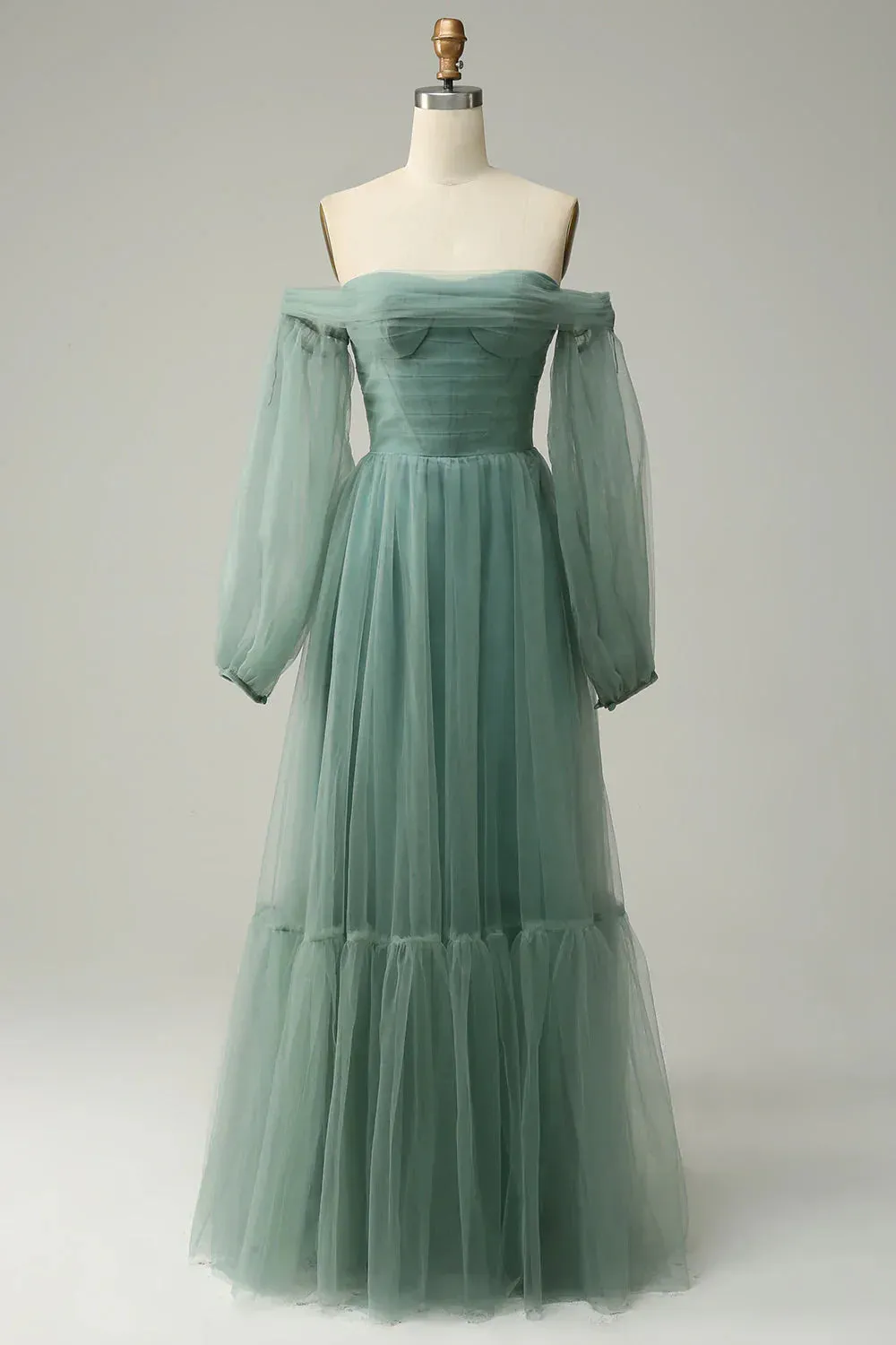 A Line Prom Dresses Elegant Formal Long Evening Gowns