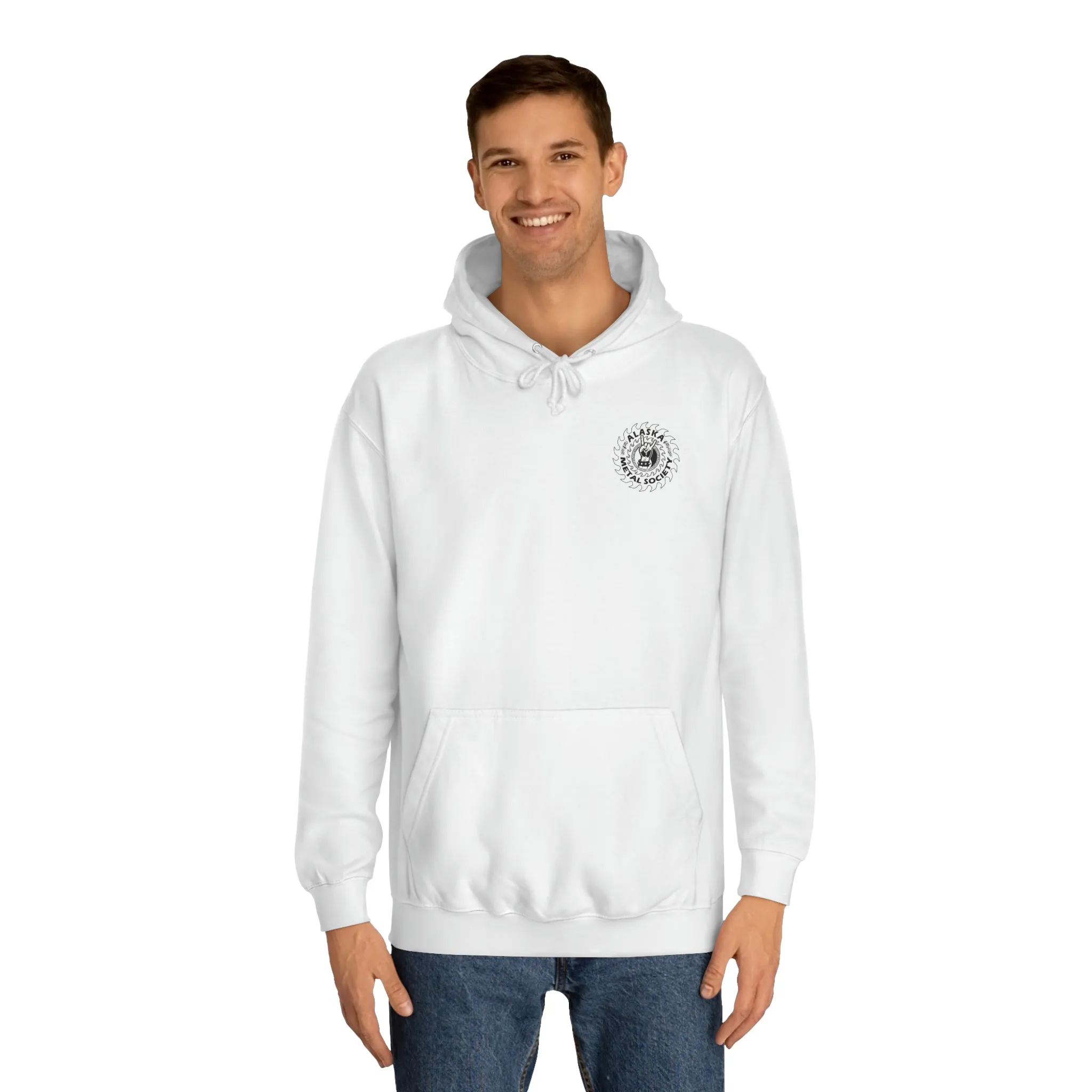 Alaska Metal Society Unisex College Hoodie
