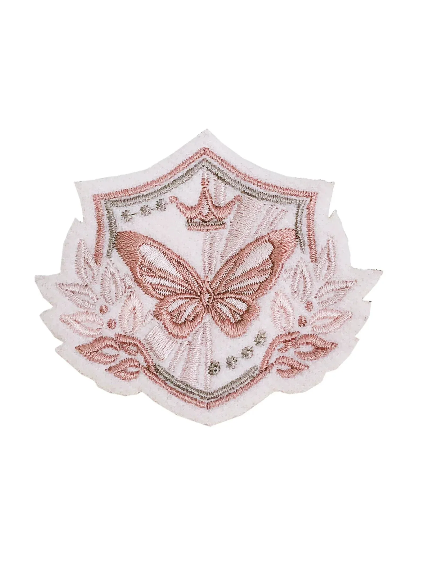 Badge Pink Frilled Doll   Lolita   Dress Off-White Coat Collar