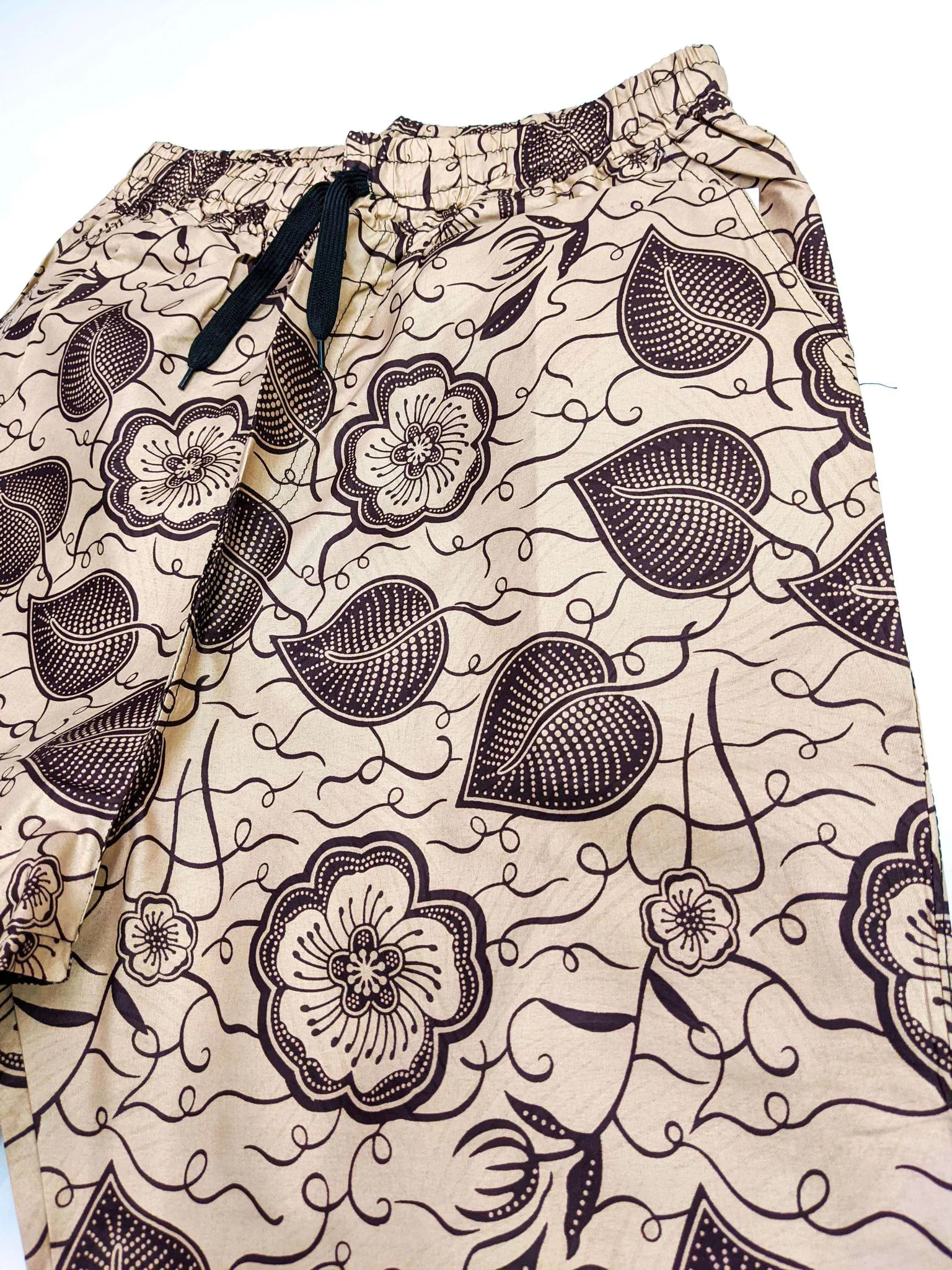 Brown Ankara Pants