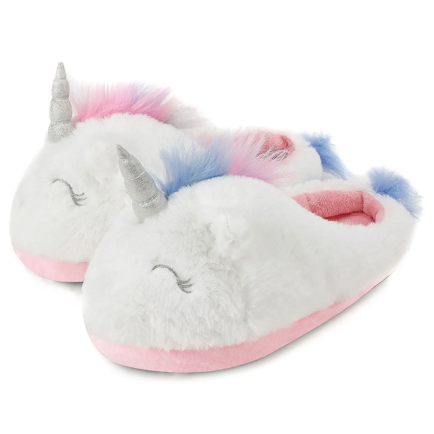 Cartoon Unicorn Slippers
