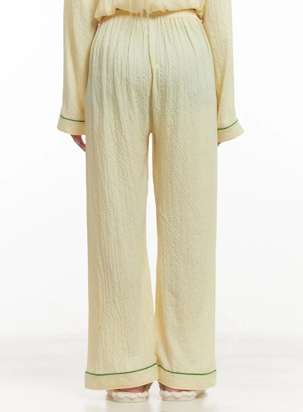 Cozy Buttoned Pajama Set IM504