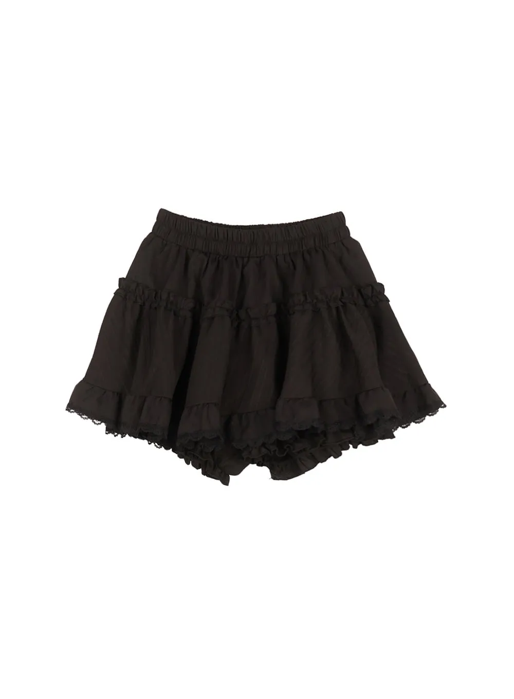 Frilly Lace Mini Skirt IA504