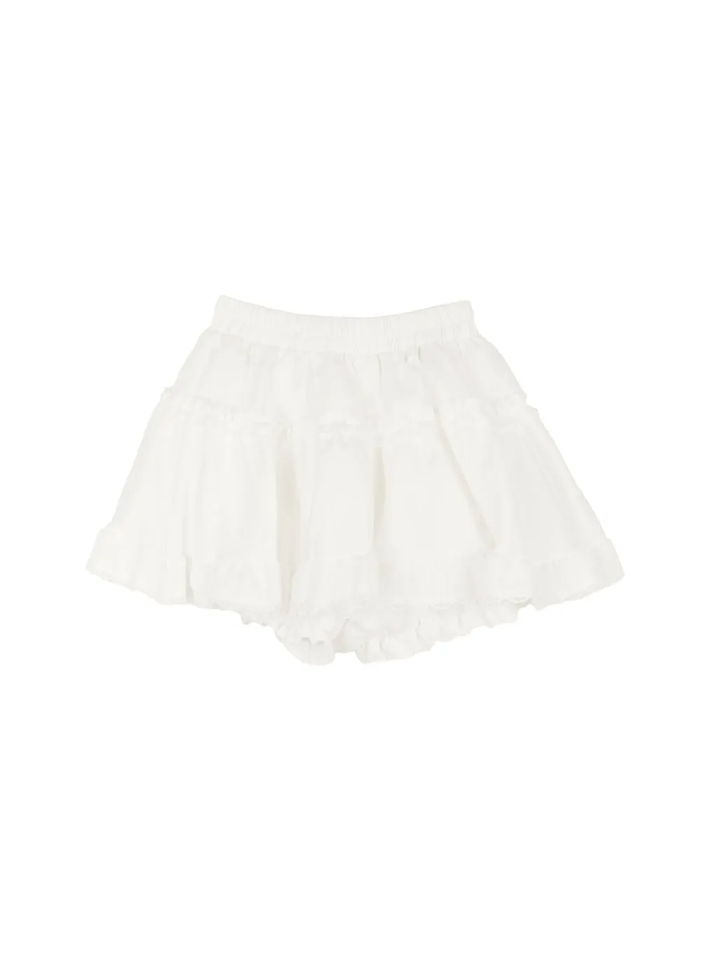 Frilly Lace Mini Skirt IA504