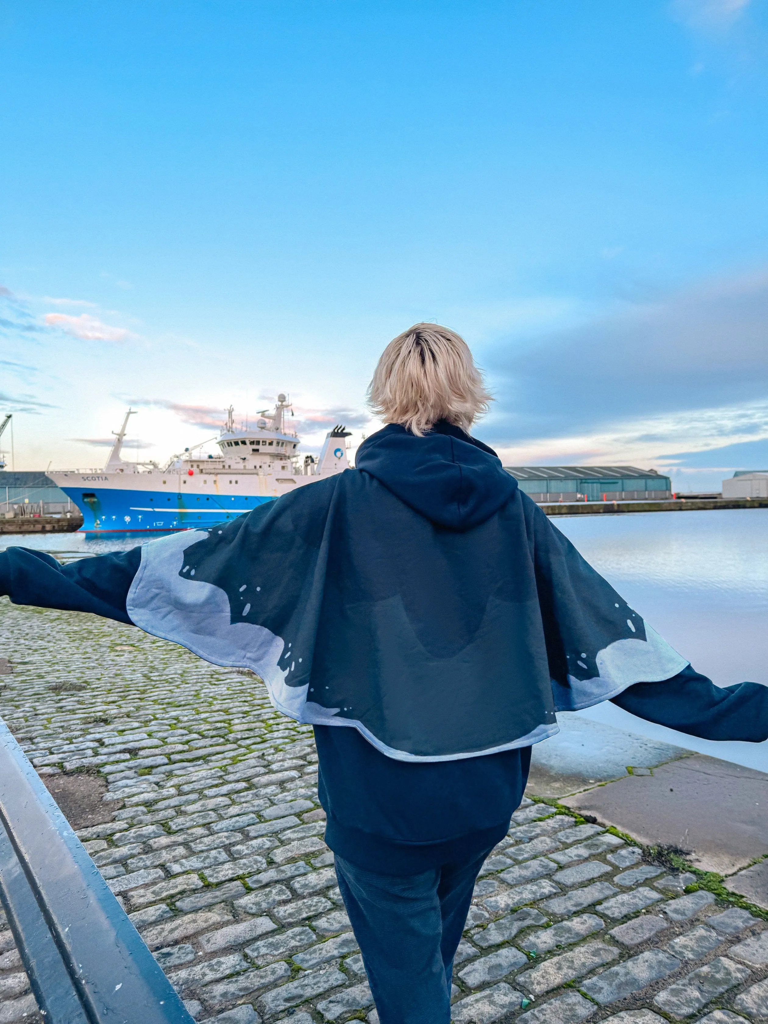 High Tide Capelet Hoodie