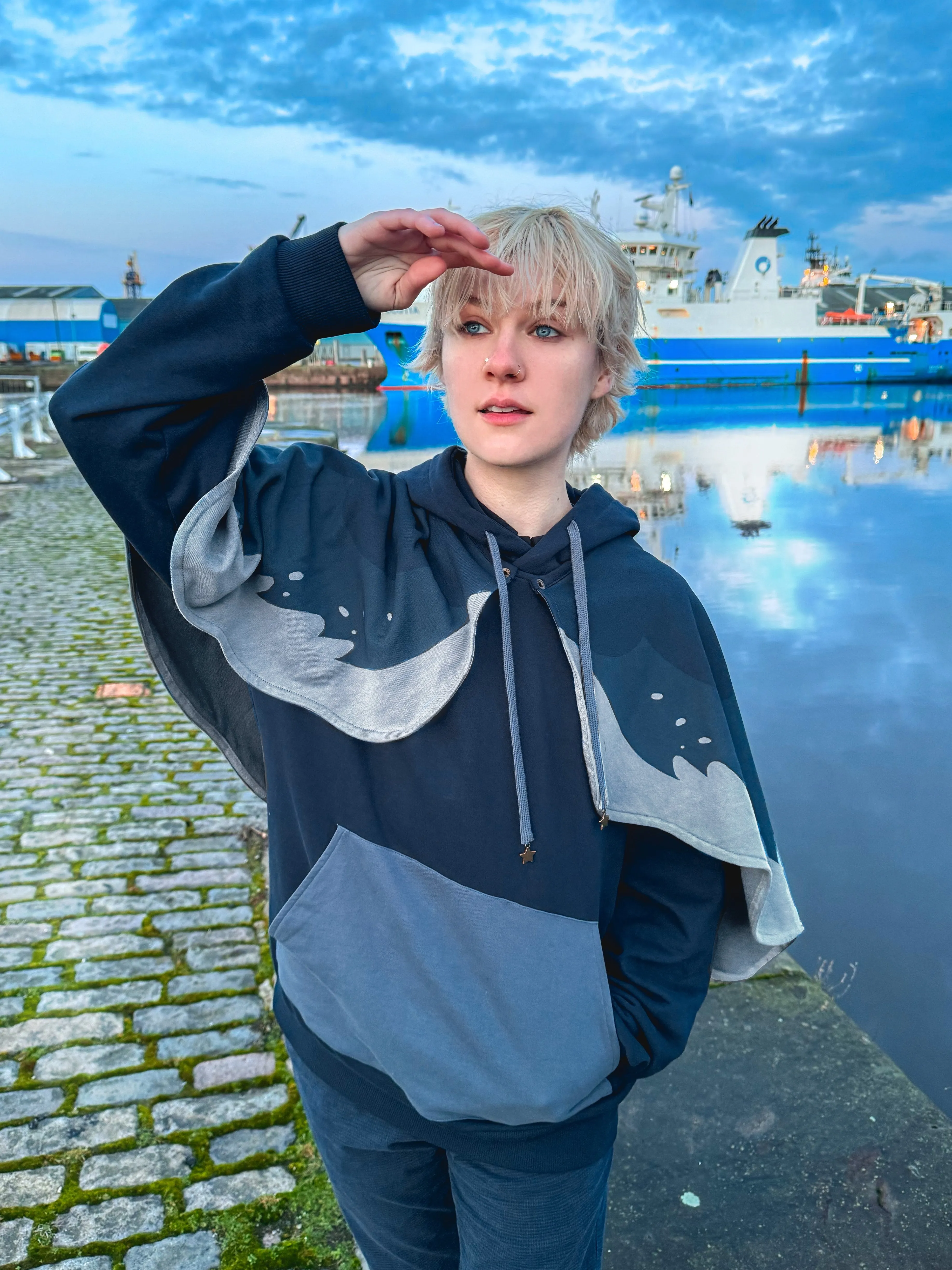 High Tide Capelet Hoodie