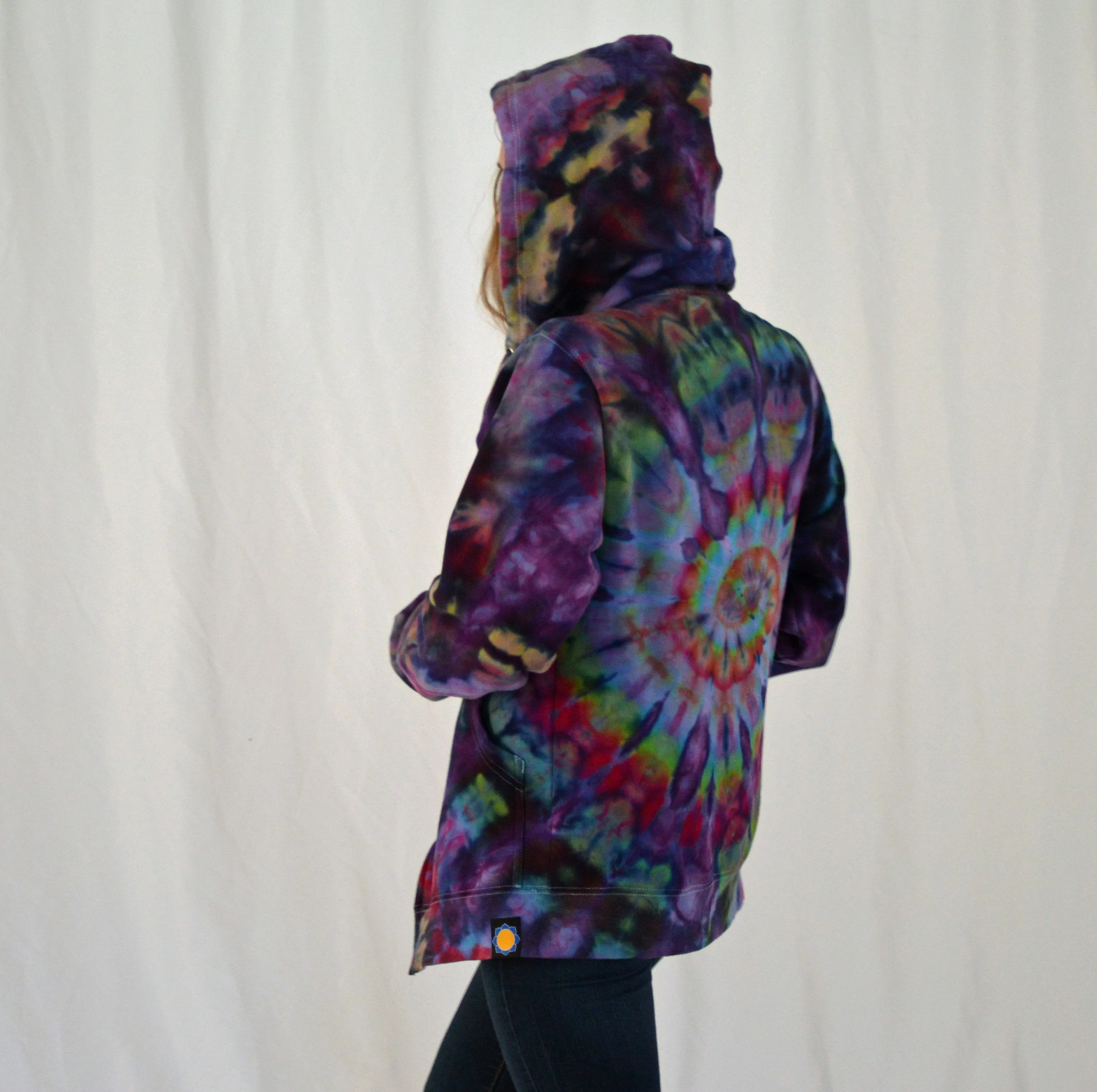 Hoodie | Purple Rainbow Swirl