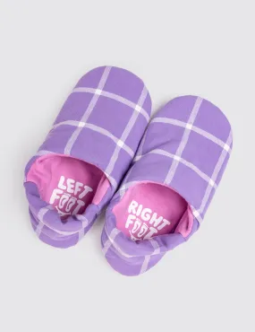 Majesty Grid Slippers