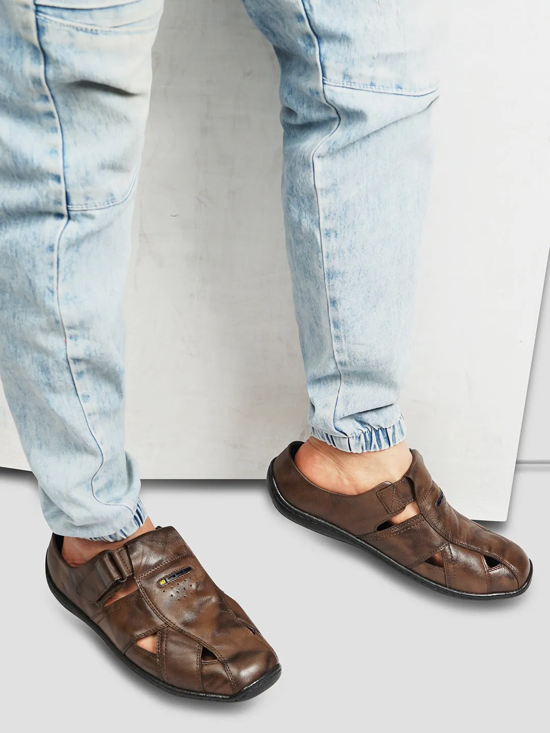 Men's Brown Mule Casual Sandal (ID4069)