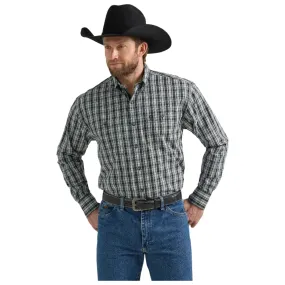 Men's Wrangler® George Strait Two Pocket Long Sleeve Shirt 112352704
