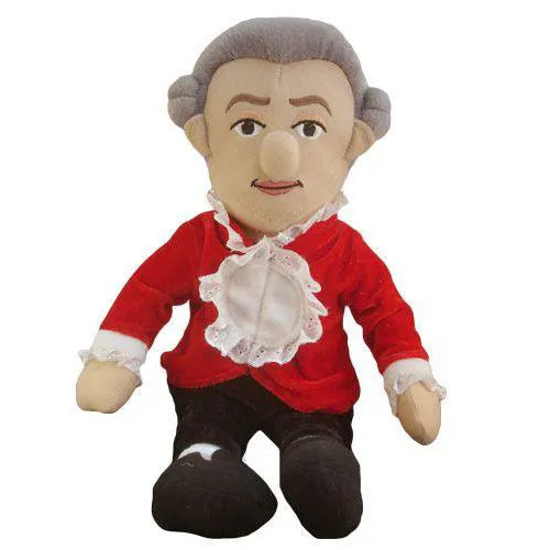 Mozart - Little Thinker Doll With Musical Box