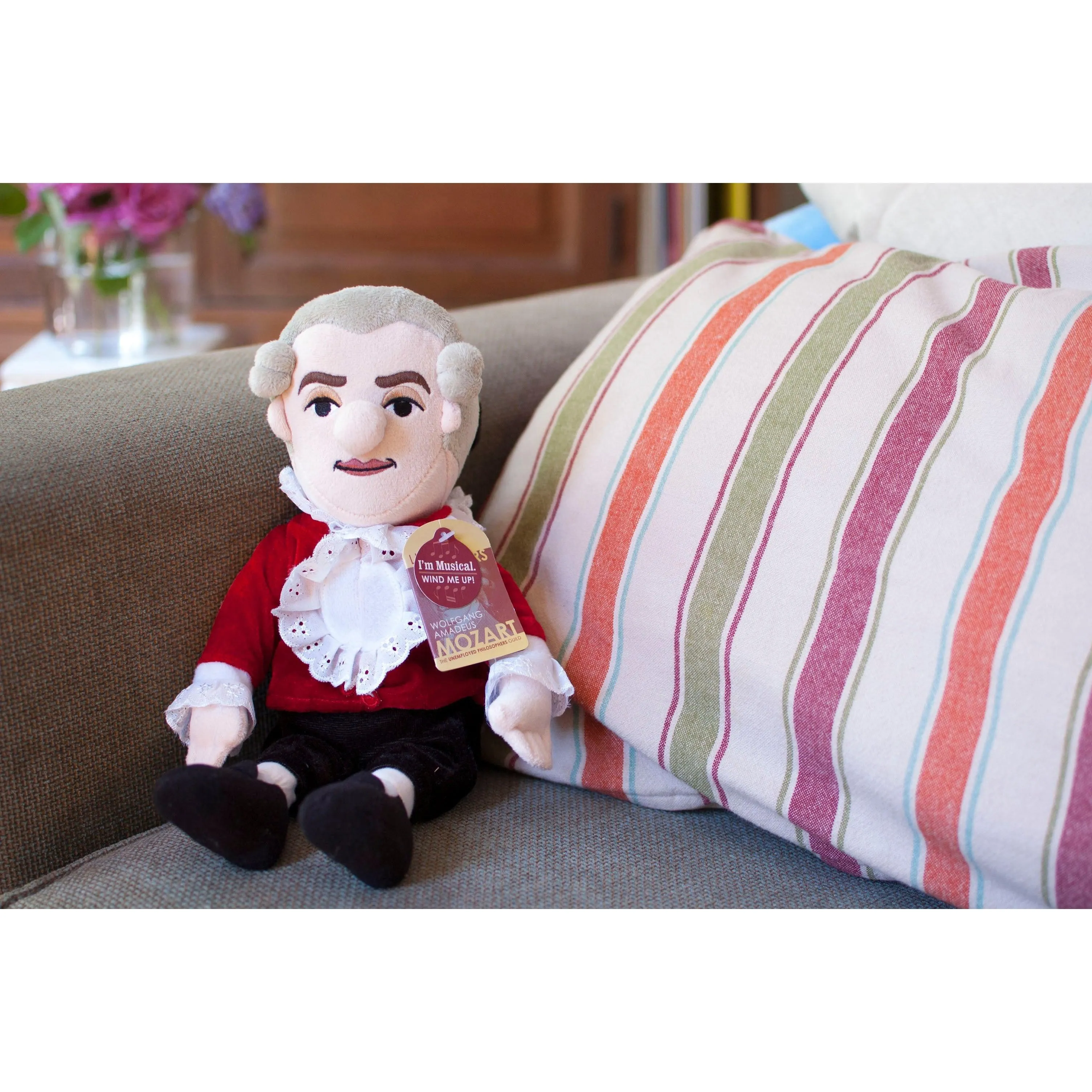 Mozart - Little Thinker Doll With Musical Box