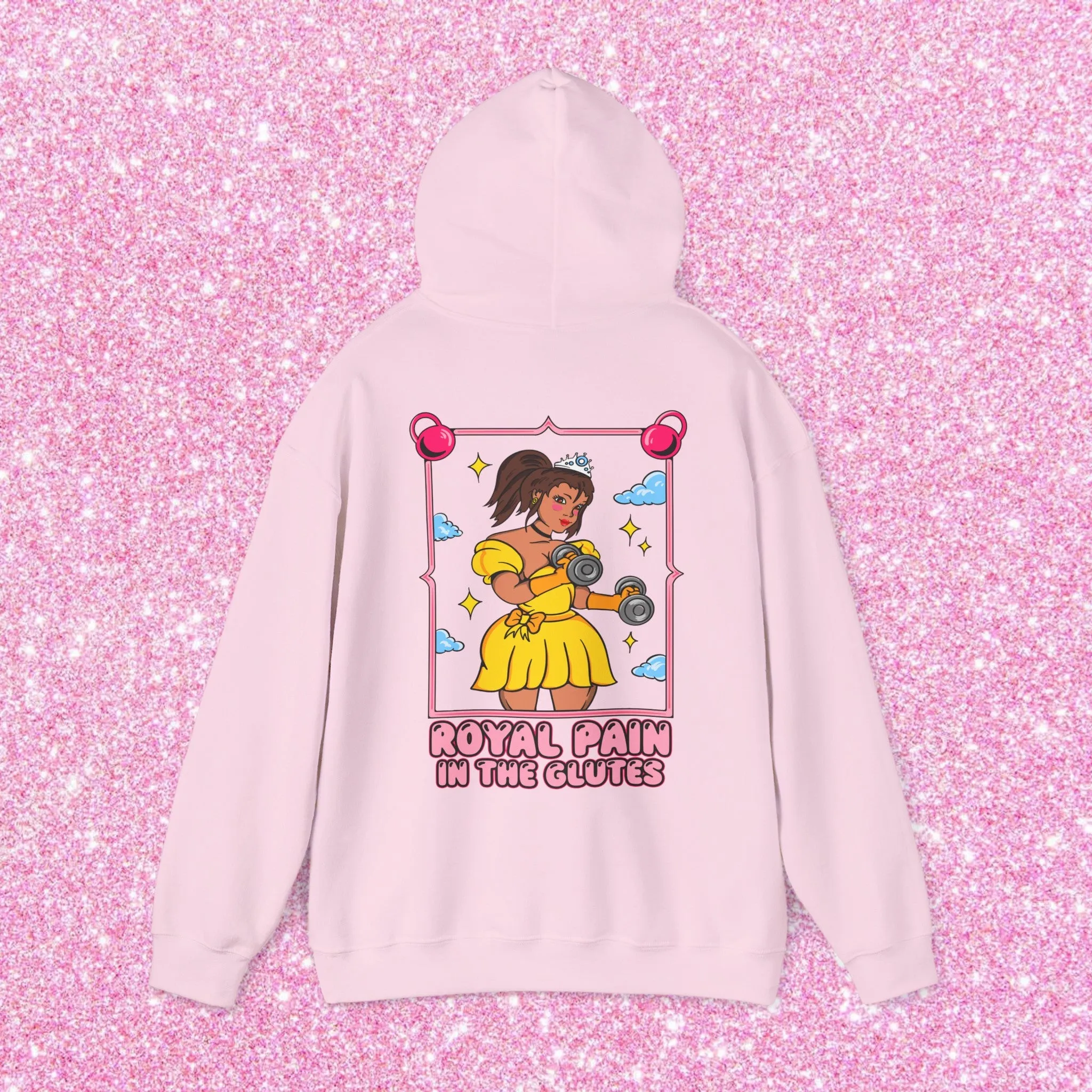 PAIN IN THE GLUTES (YELLOW DRESS) -HOODIE