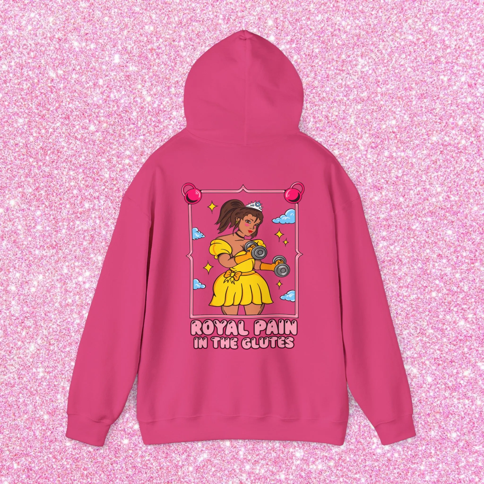 PAIN IN THE GLUTES (YELLOW DRESS) -HOODIE