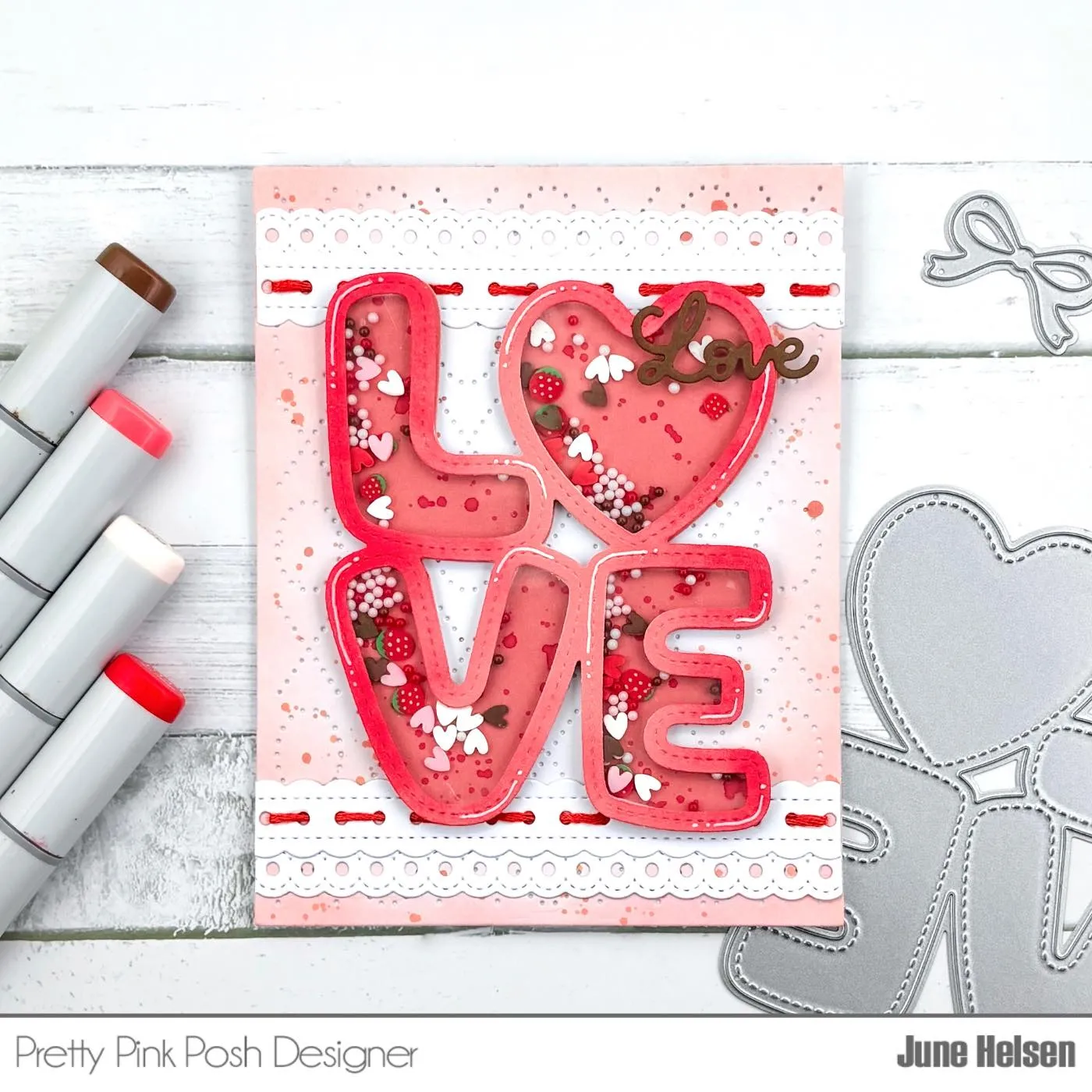 PRETTY PINK POSH: Doily Borders | Die