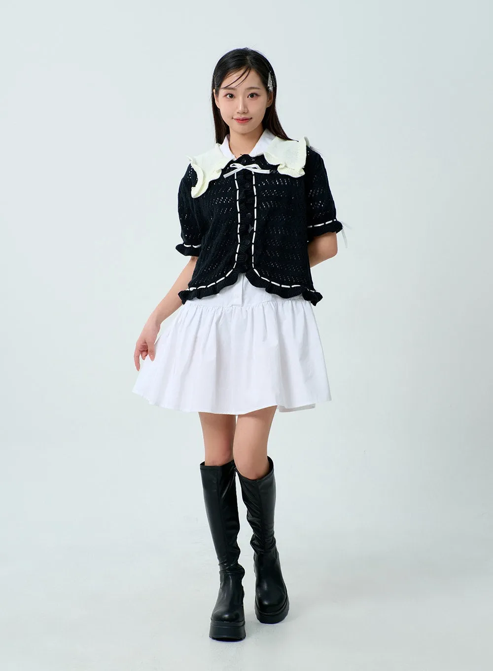 Short Sleeve Shirt Dress BM331