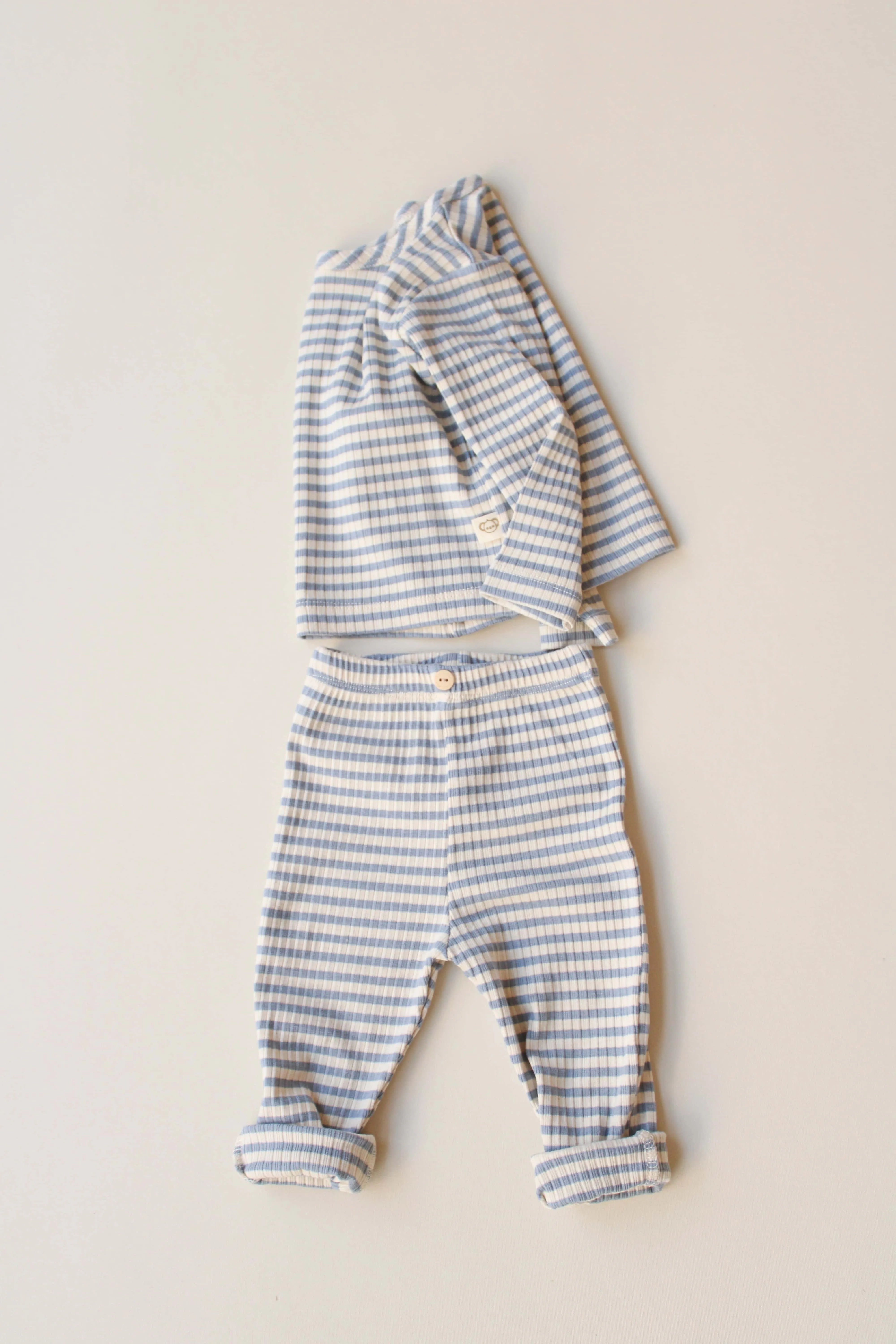 Striped Blue 2 Piece Set