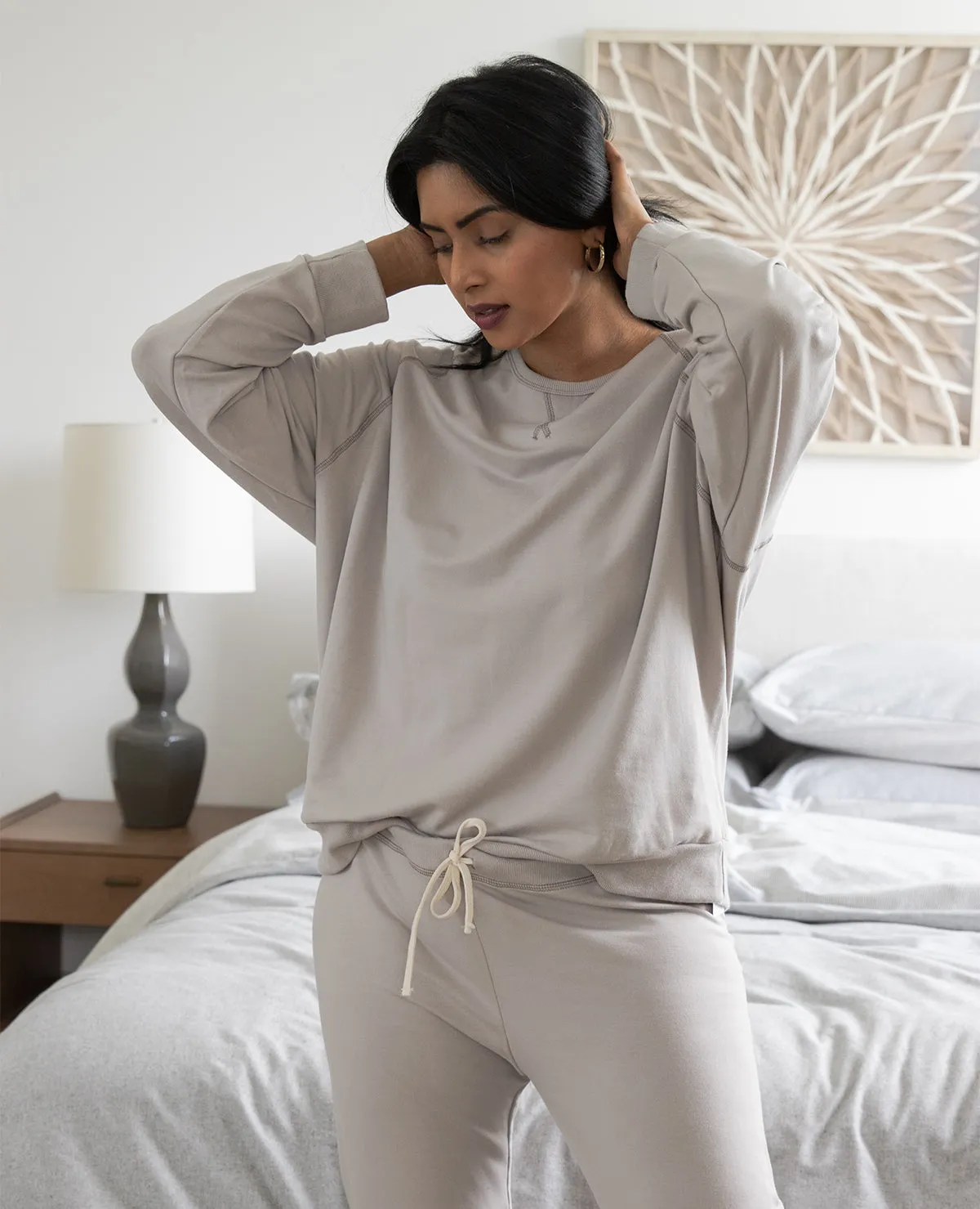 The After Work Sweatshirt Stone