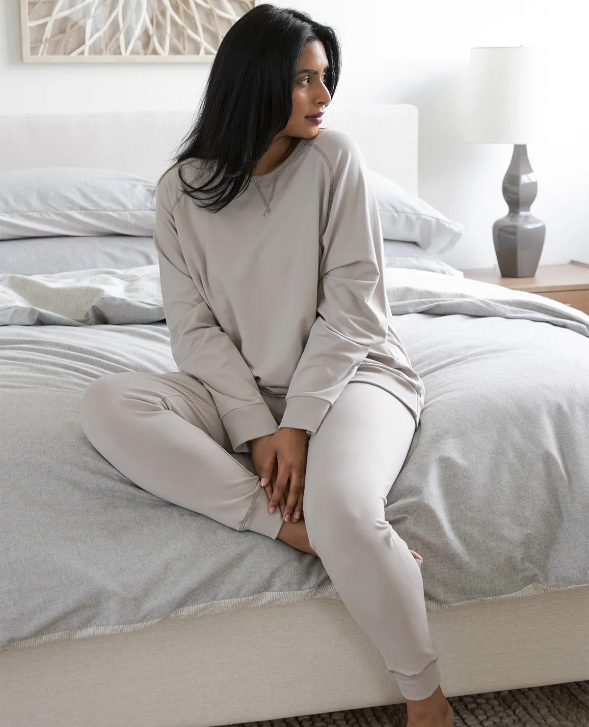 The After Work Sweatshirt Stone