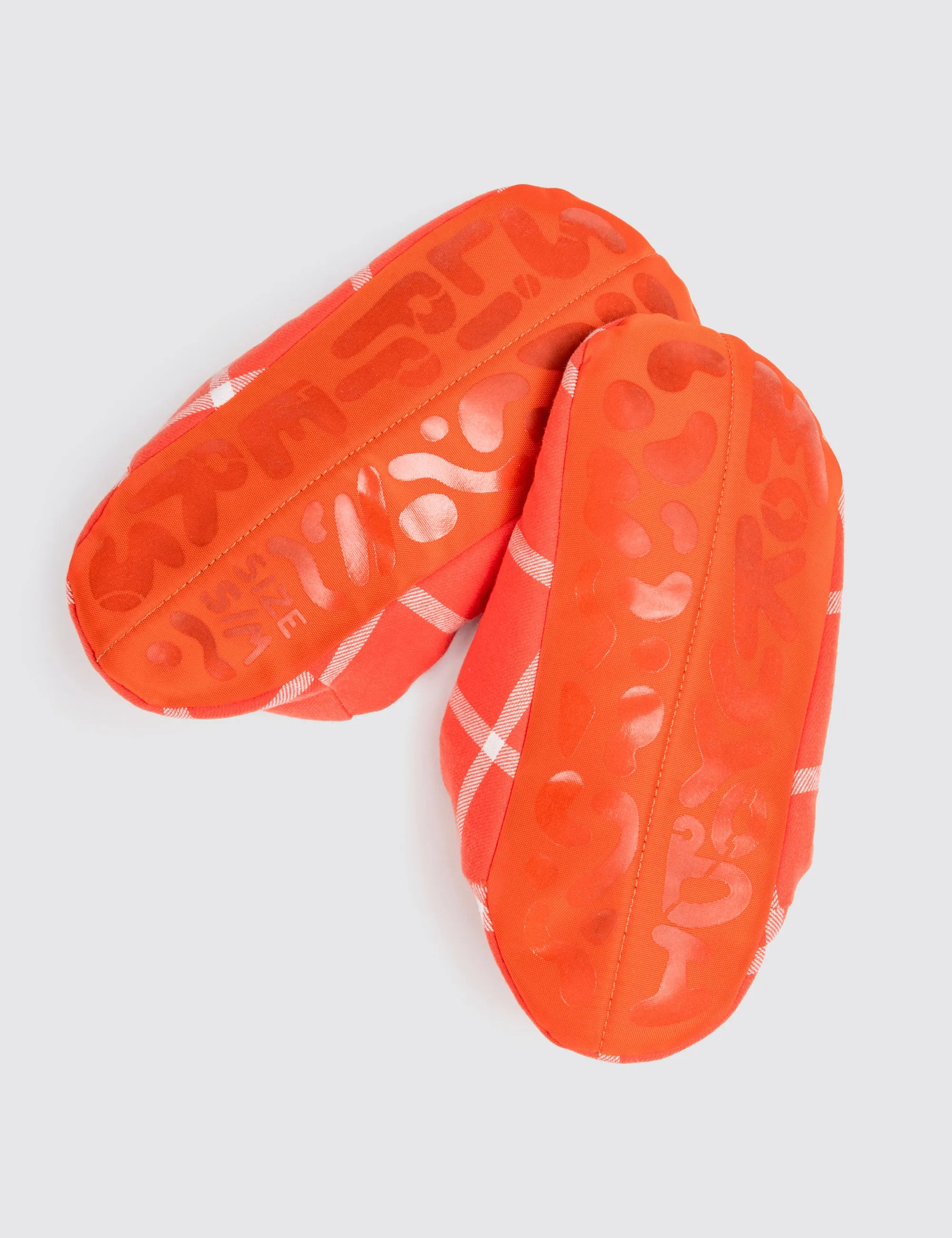 Tomato Grid Slippers