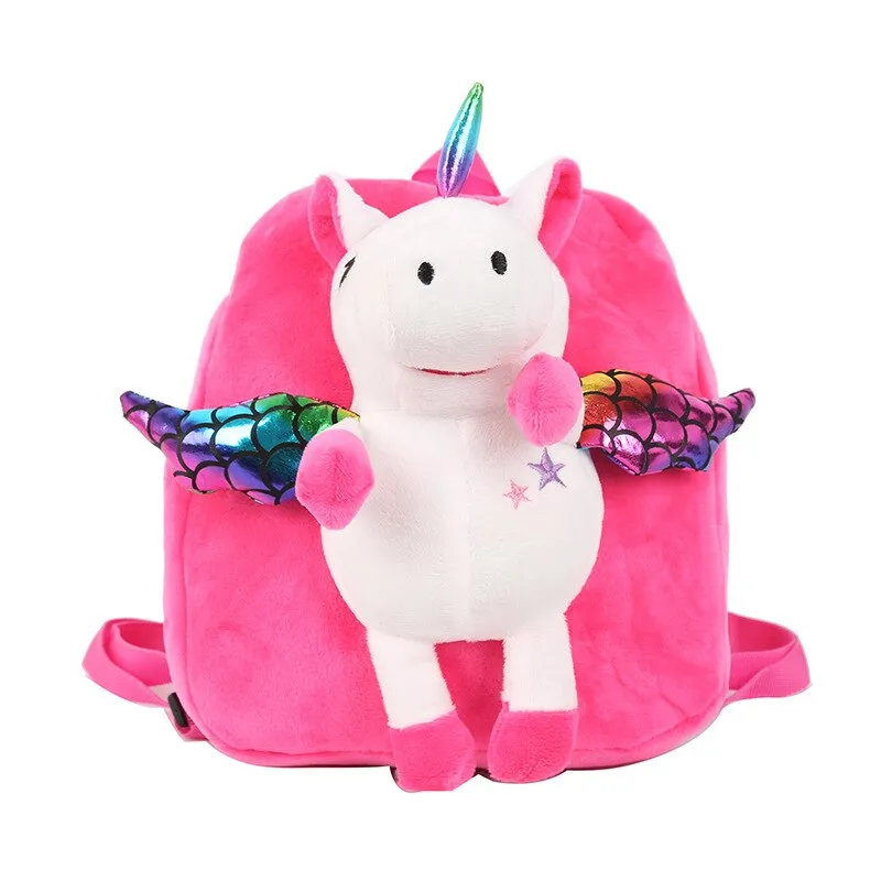 Unicorn Plush Backpack