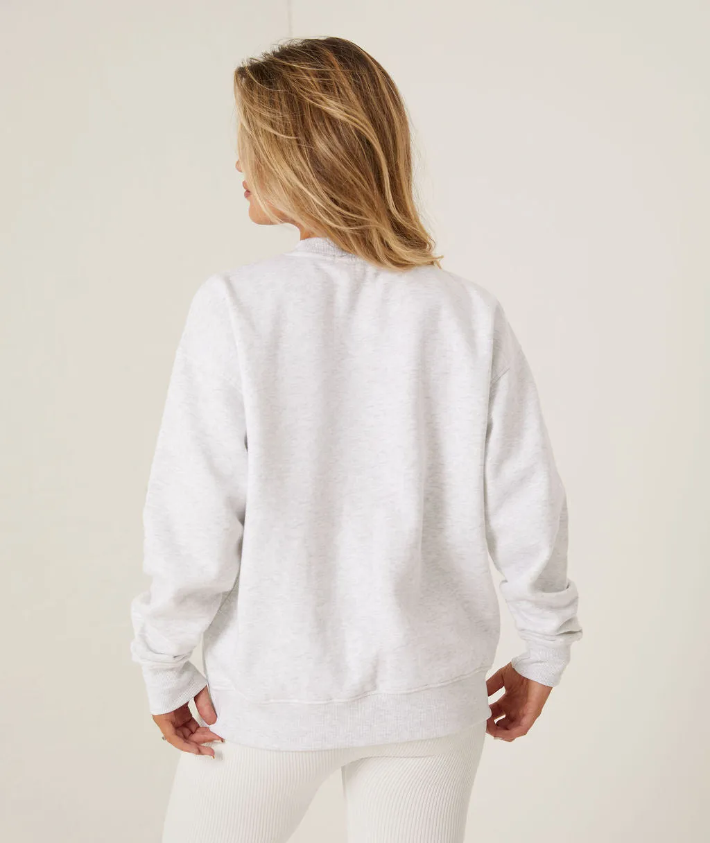 Wifey Statement Sweatshirt - Grey Marl
